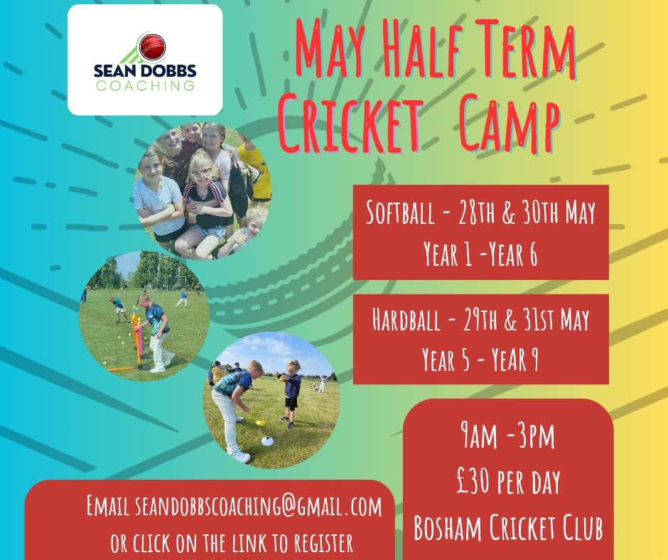 May Half Term Cricket Camp