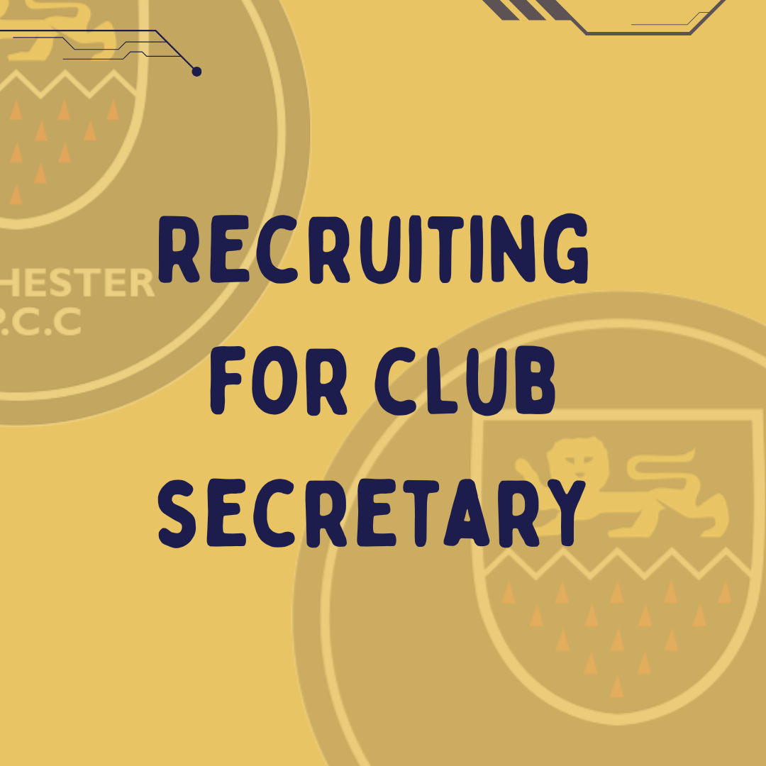 Recruiting for Club Secretary Role